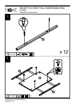 Preview for 8 page of Next SELBY CO ORD TALL WIDE SHELVING Assembly Instructions Manual