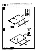 Preview for 11 page of Next SELBY CO ORD TALL WIDE SHELVING Assembly Instructions Manual