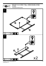 Preview for 12 page of Next SELBY CO ORD TALL WIDE SHELVING Assembly Instructions Manual