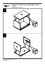 Preview for 14 page of Next SELBY CO ORD TALL WIDE SHELVING Assembly Instructions Manual