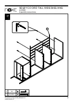 Preview for 24 page of Next SELBY CO ORD TALL WIDE SHELVING Assembly Instructions Manual