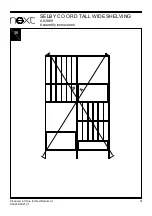 Preview for 33 page of Next SELBY CO ORD TALL WIDE SHELVING Assembly Instructions Manual