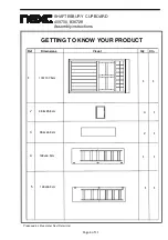 Preview for 4 page of Next SHAFTESBURY 409700 Assembly Instructions Manual