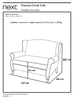 Предварительный просмотр 8 страницы Next Sherlock Assembly Instructions Manual