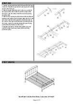 Preview for 5 page of Next SHOREDITCH 832384 Assembly Instructions