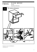 Предварительный просмотр 4 страницы Next SLOANE 404160 Assembly Instructions Manual