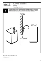 Предварительный просмотр 7 страницы Next SLOANE 404160 Assembly Instructions Manual