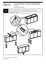 Preview for 5 page of Next SLOANE 437640 Assembly Instructions Manual