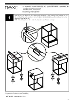 Предварительный просмотр 4 страницы Next SLOANE 556736 Assembly Instructions Manual