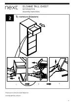 Предварительный просмотр 5 страницы Next SLOANE TALL CHEST 927378 Assembly Instructions Manual