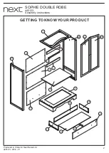 Предварительный просмотр 3 страницы Next SOPHIE 445123 Assembly Instructions Manual