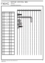 Предварительный просмотр 5 страницы Next SOPHIE CRYSTAL BED 163569 Assembly Instructions Manual