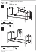 Предварительный просмотр 6 страницы Next SOPHIE CRYSTAL BED 163569 Assembly Instructions Manual