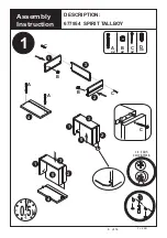 Предварительный просмотр 8 страницы Next SPIRIT TALLBOY 677954 Assembly Instructions Manual