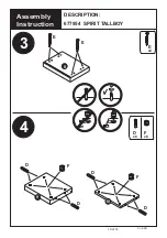 Предварительный просмотр 10 страницы Next SPIRIT TALLBOY 677954 Assembly Instructions Manual