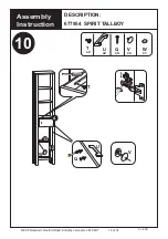 Предварительный просмотр 14 страницы Next SPIRIT TALLBOY 677954 Assembly Instructions Manual