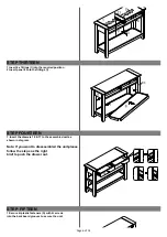 Предварительный просмотр 6 страницы Next STANTON LARGE CONSOLE Assembly Instructions Manual