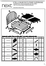 Preview for 4 page of Next STELLA 405395 Assembly Instructions Manual