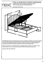 Preview for 14 page of Next STELLA 405395 Assembly Instructions Manual