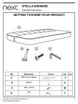 Preview for 4 page of Next Stella A03213 Assembly Instructions Manual