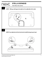 Preview for 5 page of Next Stella A03213 Assembly Instructions Manual