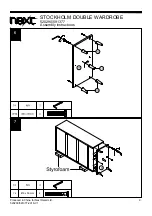 Предварительный просмотр 10 страницы Next STOCKHOLM 520290 Assembly Instructions Manual