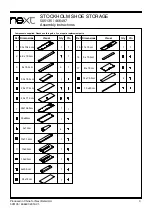 Preview for 4 page of Next STOCKHOLM SHOE STORAGE 466497 Assembly Instructions Manual