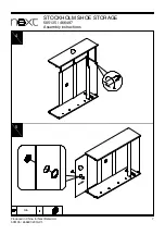 Preview for 8 page of Next STOCKHOLM SHOE STORAGE 466497 Assembly Instructions Manual