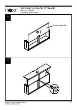 Preview for 12 page of Next STOCKHOLM SHOE STORAGE 466497 Assembly Instructions Manual