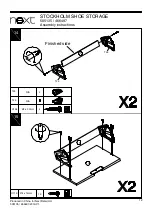 Preview for 13 page of Next STOCKHOLM SHOE STORAGE 466497 Assembly Instructions Manual