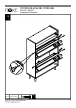 Preview for 16 page of Next STOCKHOLM SHOE STORAGE 466497 Assembly Instructions Manual