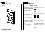 Предварительный просмотр 1 страницы Next STOCKHOLM TL SHELF Assembly Instructions Manual