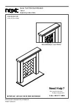 Next T85917 Assembly Instructions Manual preview