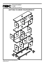 Предварительный просмотр 3 страницы Next TAYLOR 918209 Assembly Instructions Manual