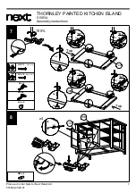 Preview for 10 page of Next THORNLEY PAINTED KITCHEN ISLAND Assembly Instructions Manual