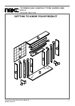 Предварительный просмотр 3 страницы Next TOWNHOUSE M90418 Assembly Instructions Manual