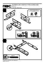 Предварительный просмотр 7 страницы Next TOWNHOUSE M90418 Assembly Instructions Manual