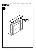 Предварительный просмотр 11 страницы Next TOWNHOUSE M90418 Assembly Instructions Manual