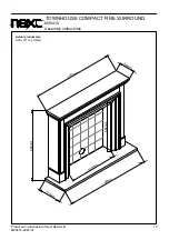 Предварительный просмотр 14 страницы Next TOWNHOUSE M90418 Assembly Instructions Manual