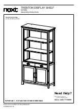 Preview for 2 page of Next TRENTON 507898 Assembly Instructions Manual