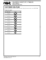 Preview for 4 page of Next VALENCIA 664973 Assembly Instructions Manual