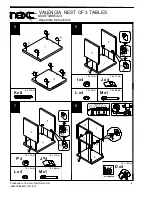 Preview for 7 page of Next VALENCIA 664973 Assembly Instructions Manual