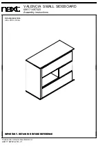 Next VALENCIA 686171 Assembly Instructions Manual preview