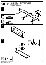 Предварительный просмотр 6 страницы Next Valencia Coffee Table 884904/661740 Aassembly Instructions