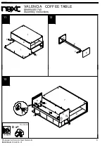 Предварительный просмотр 10 страницы Next Valencia Coffee Table 884904/661740 Aassembly Instructions