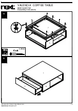 Предварительный просмотр 11 страницы Next Valencia Coffee Table 884904/661740 Aassembly Instructions