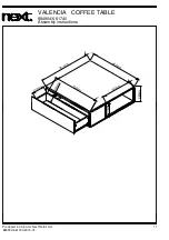 Предварительный просмотр 12 страницы Next Valencia Coffee Table 884904/661740 Aassembly Instructions