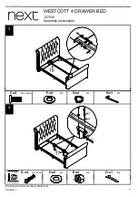 Предварительный просмотр 7 страницы Next WESTCOTT 127530 Assembly Instructions Manual