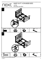 Предварительный просмотр 8 страницы Next WESTCOTT 127530 Assembly Instructions Manual