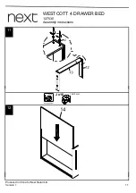 Предварительный просмотр 11 страницы Next WESTCOTT 127530 Assembly Instructions Manual